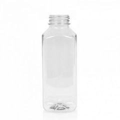 1000 ml Juice Square PET transparent 38mm