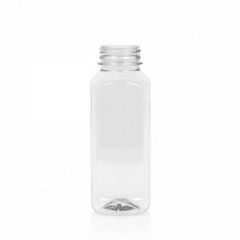 330 ml Juice Square PET transparent 38mm